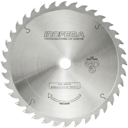 Disco De Serra Circular 300x36 3,2 x 2,2 x 30 Ed Indfema