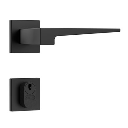 Fechadura Classic 3200 Ros Quadrada Externa Black Stam