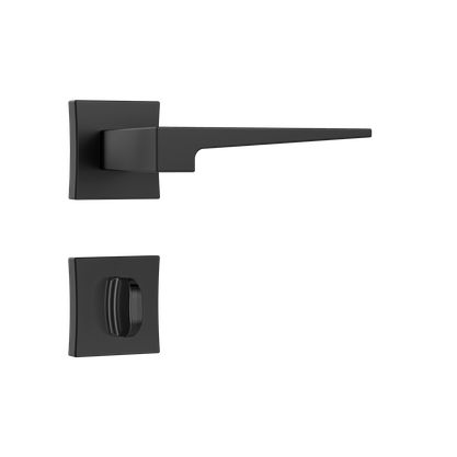 Fechadura Classic Wc 3200 55mm Ros Quad. Black Stam