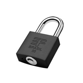 Cadeado 30mm Preto Fosco 3f