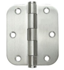 Dobradica Com Rolamento Inox Escovado 3" X 2"1/2 Esp 2,0mm