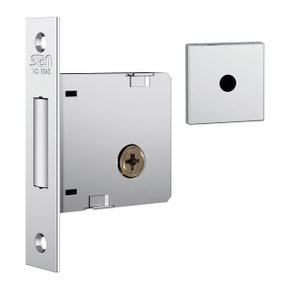 Fechadura 1004 Auxiliar Tetra Chave Longa Quadrada Inox Stam