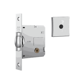 Fechadura 1005 Tetra Pivotante Roseta Quadrada Cromada Stam