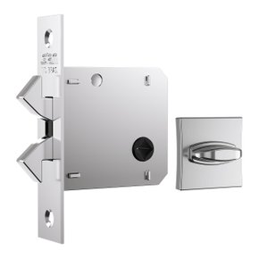 Fechadura 1006s Wc Porta Correr R. Quad Classic Cromado Stam