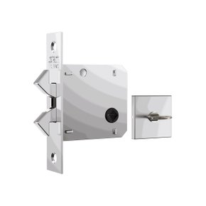 Fechadura 1006s WC Porta De Correr Roseta Quadrada Inox Stam