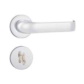 Fechadura Banheiro 823/37 Roseta Redonda Inox Stam