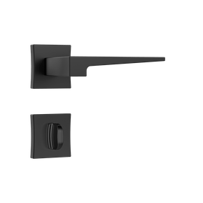 Fechadura Classic Wc 3200 55mm Ros Quad. Black Stam