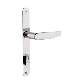 Fechadura Externa Perfil Estreito Cromado 3f