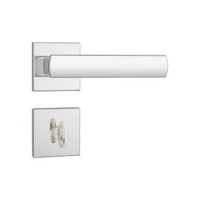 Fechadura Wc 823/35 Roseta Quadrada Inox Stam