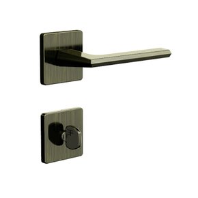 Fechadura Wc Roseta Quadrada Antique 3F