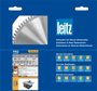 Disco De Serra Circular 250x 80 2,8 x 2,0 x 30 38º Ed Leitz