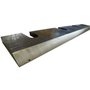 Faca De Aço Desengrosso Com Rasgo 400x75x9mm Fepam