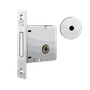 Fechadura 1004 (Par) Tetra Chave Longa Redonda Inox Stam