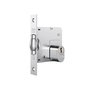 Fechadura 1005 Pivotante Roseta Redonda Inox Stam