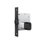 Fechadura 1005 Porta Pivotante Roseta Quadrada Antique Stam