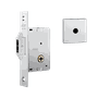 Fechadura 1008 Porta De Correr Roseta Quadrada Inox Stam
