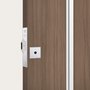 Fechadura 1008 Porta De Correr Roseta Quadrada Inox Stam
