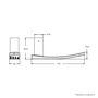 Fechadura 1800/21 Externa Tetra  Inox Stam