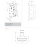 Fechadura 1801/08 Externa Bola Fixa Inox Stam