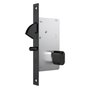 Fechadura 950 Porta Correr Externa Ros Redonda Antique Stam