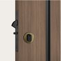 Fechadura 950 Porta Correr Externa Ros Redonda Antique Stam
