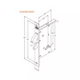 Fechadura 950 Porta De Correr Wc Roseta Quadrada Preto Stam