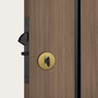 Fechadura 950 Porta De Correr Wc Roseta Redonda Antique Stam