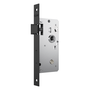 Fechadura Banheiro 823/37 Roseta Redonda Preto Fosco Stam