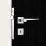 Fechadura Classic 3200 Roseta Quadrada Interna Inox Stam