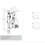 Fechadura Classic 3200 Roseta Quadrada Interna Inox Stam