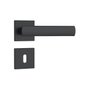 Fechadura Interna 813/35 Roseta Quadrada Preto Fosco Stam