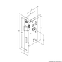 Fechadura Interna 813/37 Roseta Redonda Inox Stam