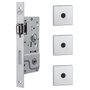 Kit Fechaduras Pivotante 800 T. Rolete R Quadrada Inox Stam